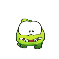Scream Wow Sticker by Om Nom