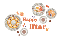 Eid Mubarak Iftar Sticker by bslady