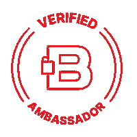 Verified Ambassador Sticker by Break MKT