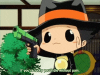 Angry Hitman Reborn GIF
