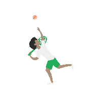 Sport Serve Sticker by MATCHi