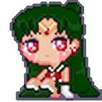 sailor moon feature STICKER
