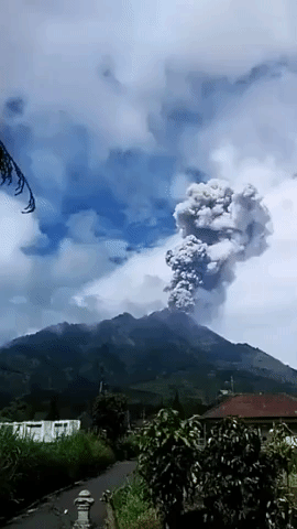 Mount Merapi Erupts Twice in Eight Hours