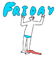 Excited Its Friday Sticker by Originals