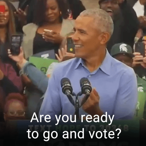 Are you ready to go and vote?