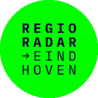 UER regioradar regioradareindhoven uitineindhovenregio Sticker
