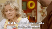 amy sedaris question GIF by truTV’s At Home with Amy Sedaris