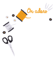 Singer-distrib diy handmade couture sewing Sticker