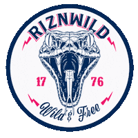 Independence Day America Sticker by RIZNWILD