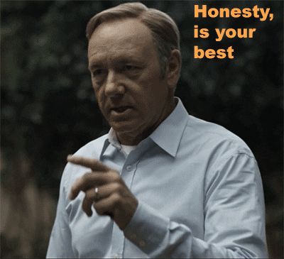House Of Cards Eye Roll GIF