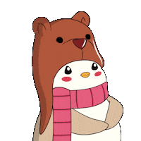 Thanks Thank You Sticker by Pudgy Penguins