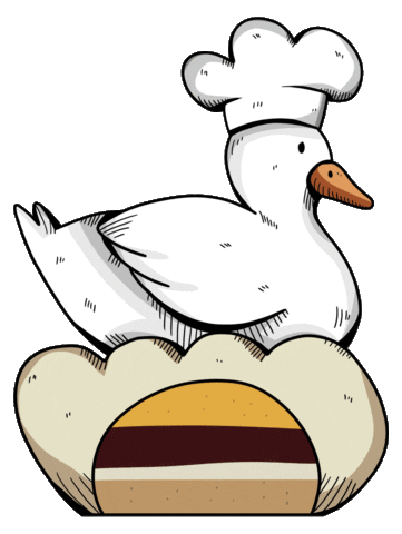 veronikavrx giphyupload goose patisserie lmg Sticker