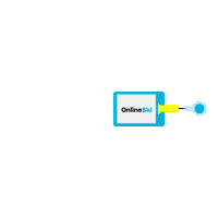 OnlineSki  Sticker