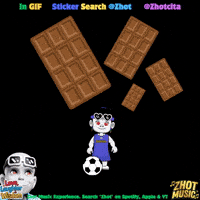 Chocolate Bar Soccer GIF by Zhot Music