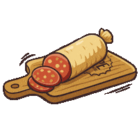 chopeetcompagnie food snacks sausage chope Sticker