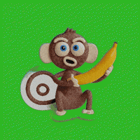Hungry Monkey GIF