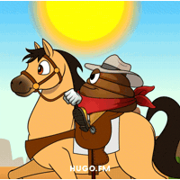 Horse Fart GIF by Hugo.fm