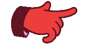 Hand Finger Sticker