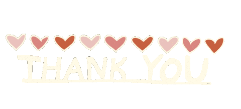 Thank You Love Sticker by Magali