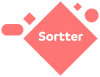 sortter logo sortter sorttercom sortter dot com Sticker