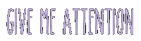 attention validate me Sticker by Pretty Whiskey / Alex Sautter