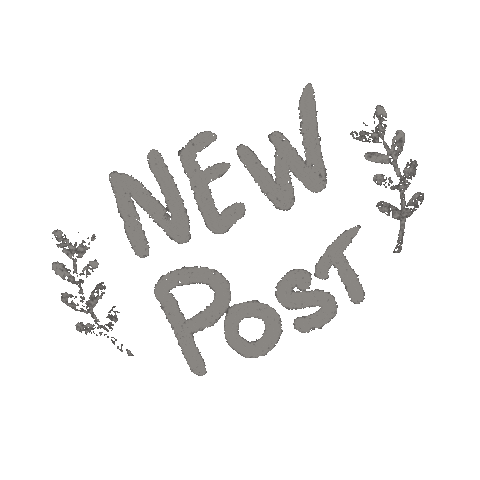 New Post Leaves Sticker