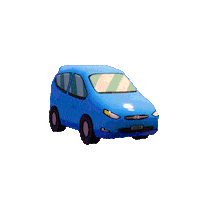 3D Car Sticker by milly cohen