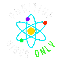 Be Positive Vibes Sticker by UICWIEP