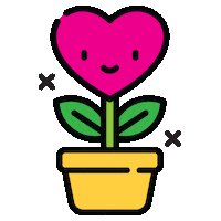 Pink Love Sticker