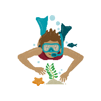 Holiday Diving Sticker by Australia