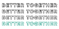 Better Together Jesus Sticker by Fishhawkfc