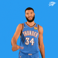 Oklahoma City Thumbs Down GIF by OKC Thunder