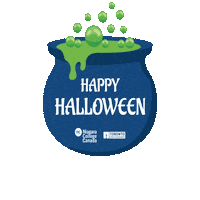 Halloween Autumn Sticker by Niagara College Toronto