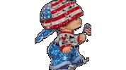 4Th Of July Usa Sticker by bazma