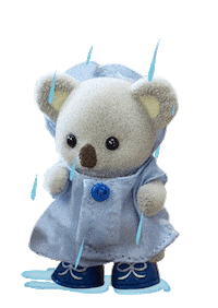 sylvanianfamilies summer family rabbit kid Sticker