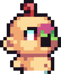 badkidgames baby games run kid Sticker