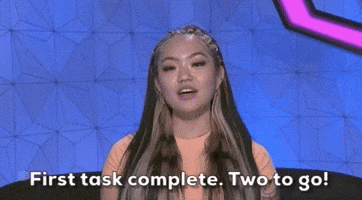 First Task Complete Two To Go