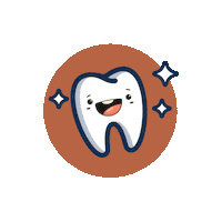 Dentist Tooth Sticker by UTHealth Houston