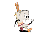 Animation Running Sticker
