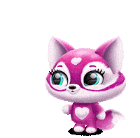 Pink Click Here Sticker by TutoTOONS