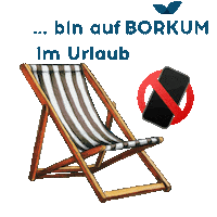 Urlaub Sticker by borkum.de