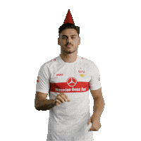 Celebrating Happy Birthday Sticker by VfB Stuttgart