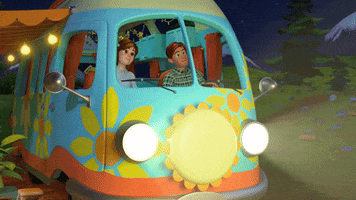 Animation Camping GIF by Moonbug