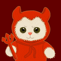 Little Devil Halloween GIF