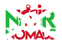 Travel Noir Sticker by NoirNomads
