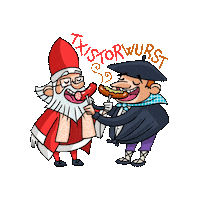 Fiesta Wurst Sticker by Ayuntamiento de Pamplona / Iruñeko Udala