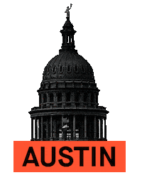 ridespin texas austin scooter atx Sticker