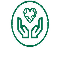 Heart Sustainability Sticker by Familie Wiesner Gastronomie