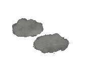 jessicatuttledesigns spooky clouds fog gloomy Sticker