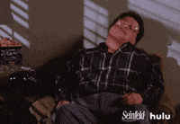 Seinfeld Sleeping GIF by HULU